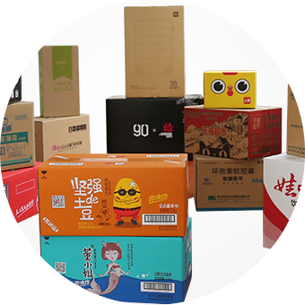 瓦楞紙板、紙箱